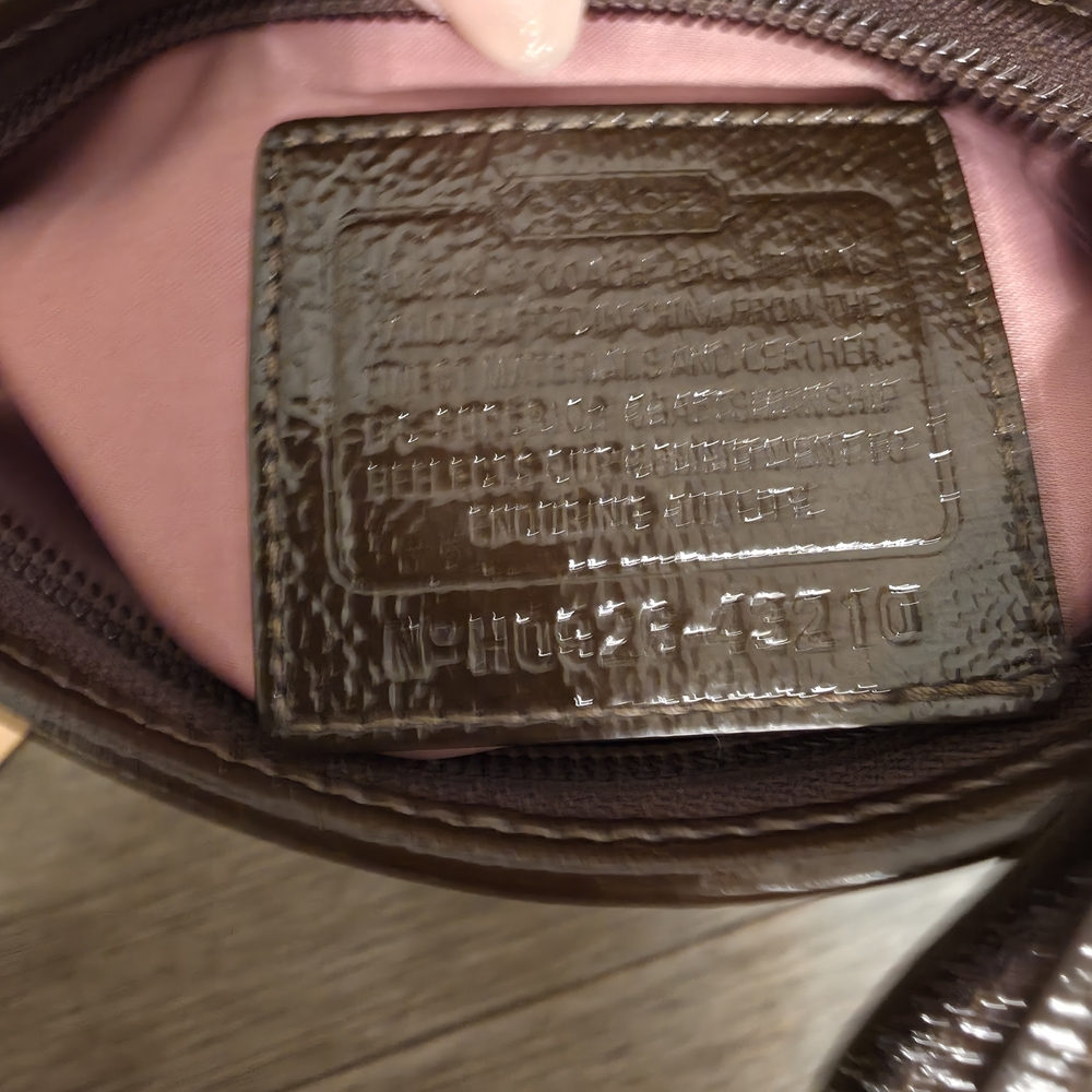 Brown Patterned COACH Crossbody Bag - Picture 8 of 16